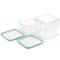Martha Stewart Plastic Stackable Container Set with Lids